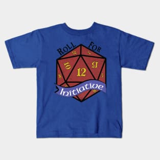 Roll for Initiative Kids T-Shirt